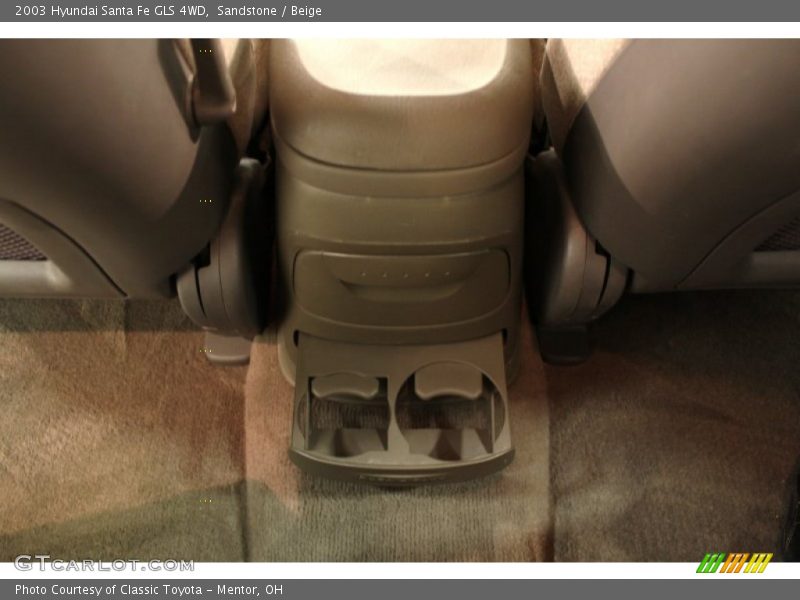 Sandstone / Beige 2003 Hyundai Santa Fe GLS 4WD