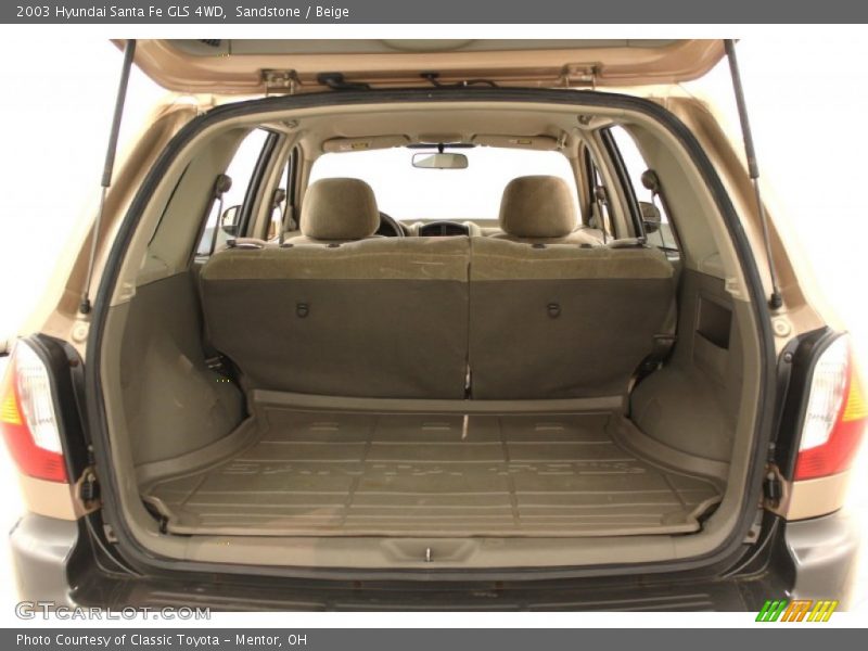  2003 Santa Fe GLS 4WD Trunk