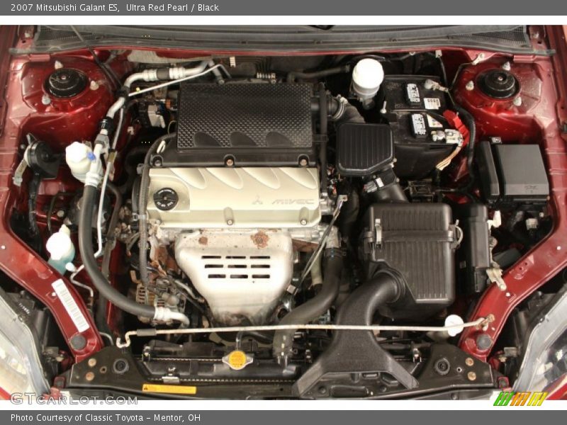  2007 Galant ES Engine - 2.4 Liter SOHC 16-Valve MIVEC 4 Cylinder