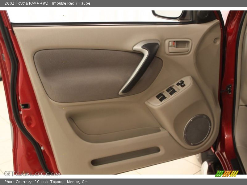 Impulse Red / Taupe 2002 Toyota RAV4 4WD