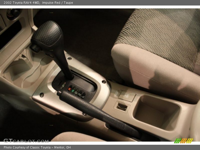 Impulse Red / Taupe 2002 Toyota RAV4 4WD