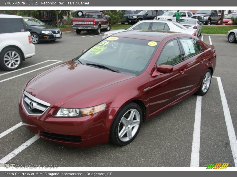 Redondo Red Pearl / Camel 2006 Acura TL 3.2