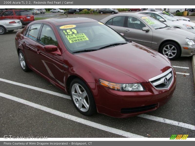 Redondo Red Pearl / Camel 2006 Acura TL 3.2