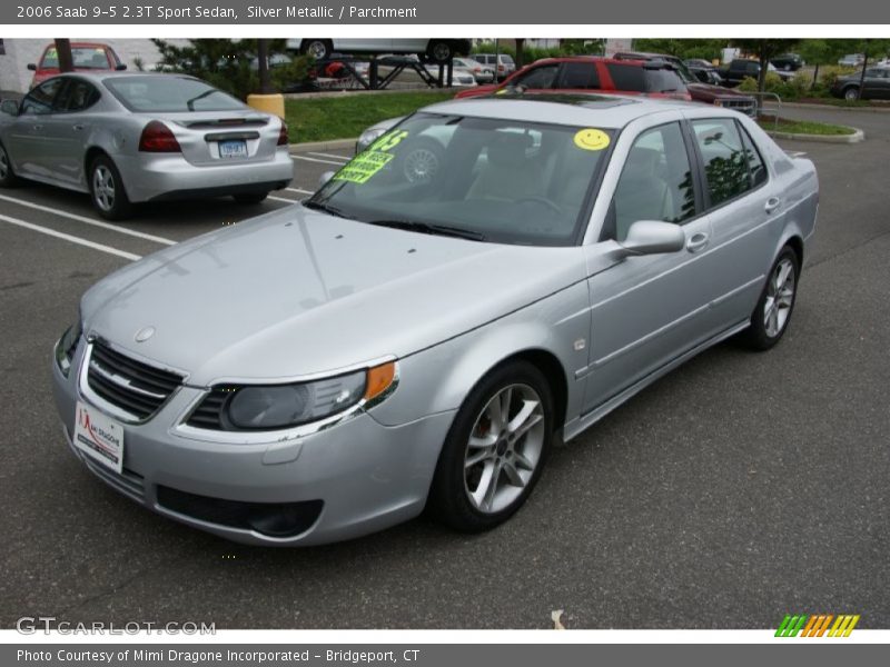 Silver Metallic / Parchment 2006 Saab 9-5 2.3T Sport Sedan