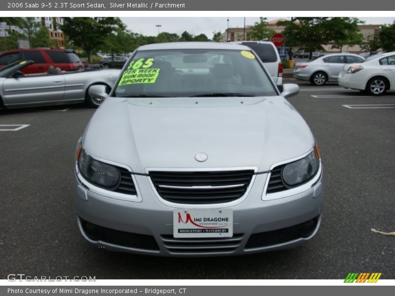 Silver Metallic / Parchment 2006 Saab 9-5 2.3T Sport Sedan