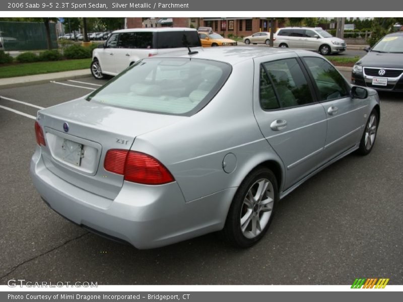 Silver Metallic / Parchment 2006 Saab 9-5 2.3T Sport Sedan