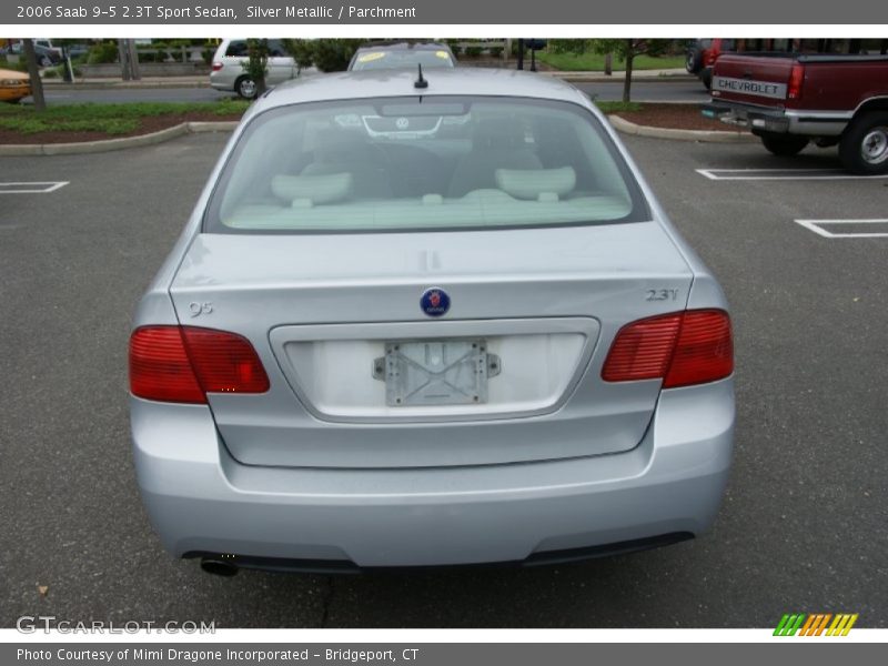Silver Metallic / Parchment 2006 Saab 9-5 2.3T Sport Sedan