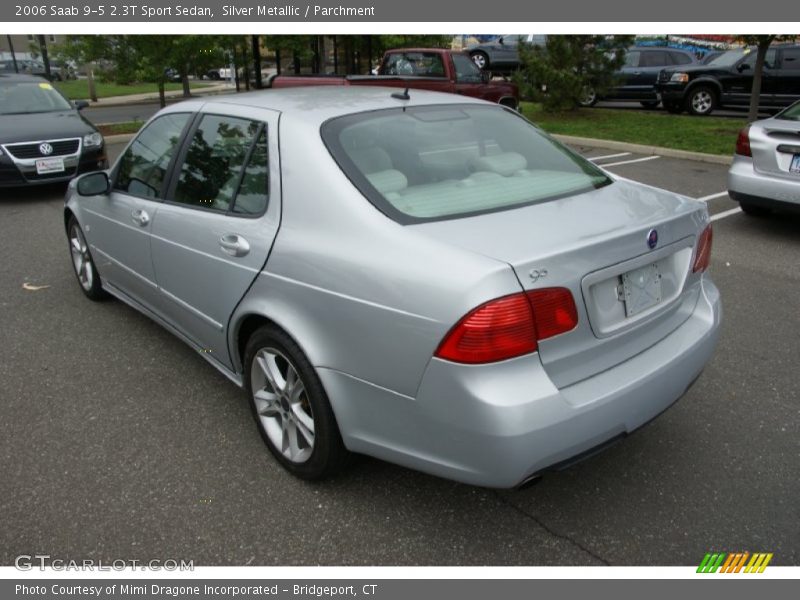 Silver Metallic / Parchment 2006 Saab 9-5 2.3T Sport Sedan