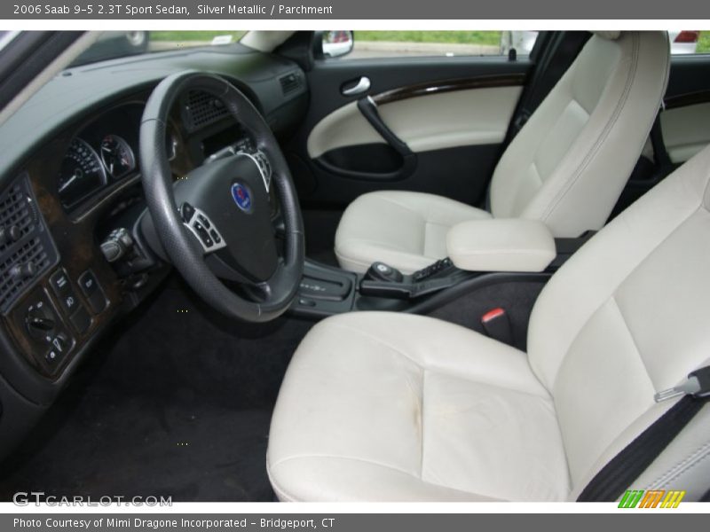 Silver Metallic / Parchment 2006 Saab 9-5 2.3T Sport Sedan