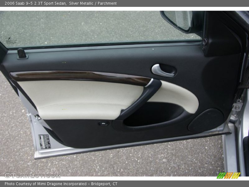 Silver Metallic / Parchment 2006 Saab 9-5 2.3T Sport Sedan