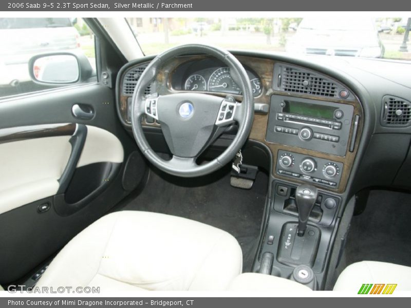 Silver Metallic / Parchment 2006 Saab 9-5 2.3T Sport Sedan