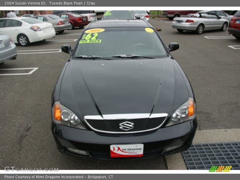 Tuxedo Black Pearl / Gray 2004 Suzuki Verona EX