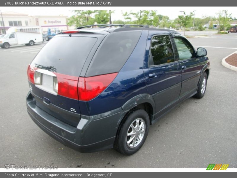 Indigo Blue Metallic / Gray 2003 Buick Rendezvous CXL AWD