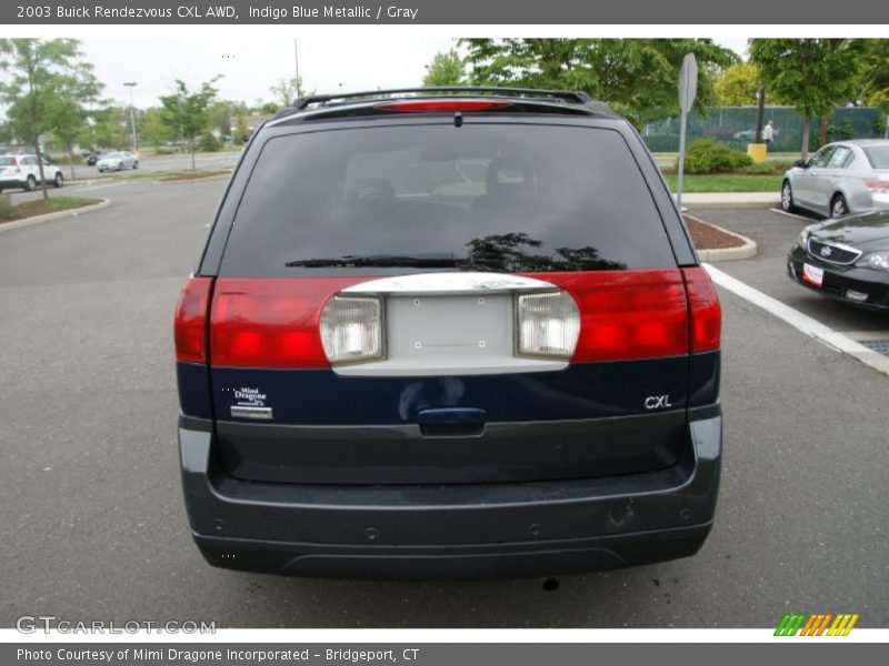 Indigo Blue Metallic / Gray 2003 Buick Rendezvous CXL AWD