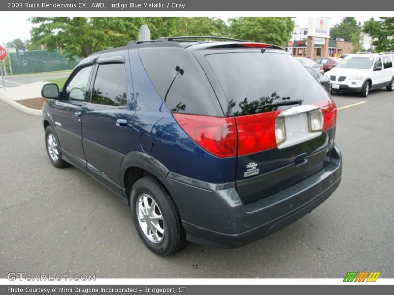 Indigo Blue Metallic / Gray 2003 Buick Rendezvous CXL AWD