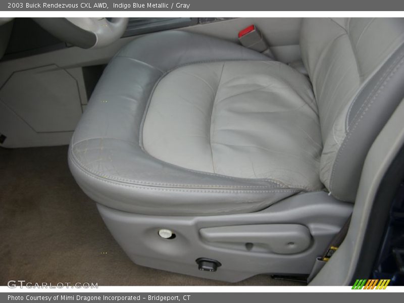Indigo Blue Metallic / Gray 2003 Buick Rendezvous CXL AWD