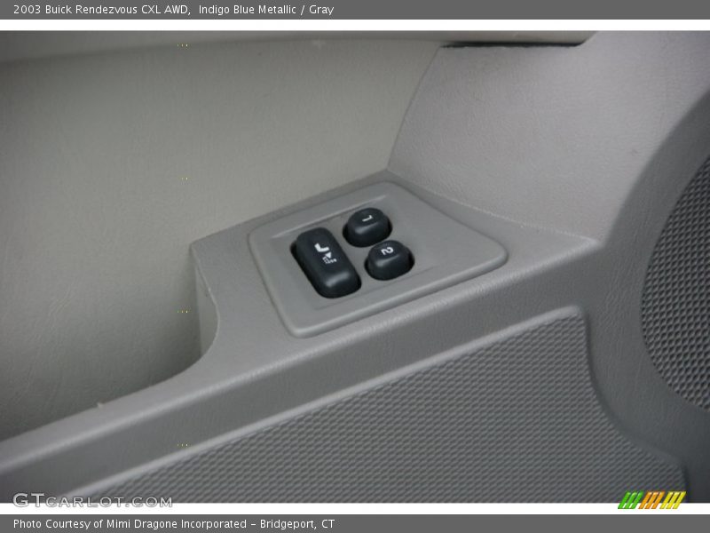 Indigo Blue Metallic / Gray 2003 Buick Rendezvous CXL AWD