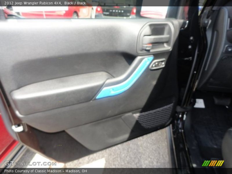 Black / Black 2012 Jeep Wrangler Rubicon 4X4