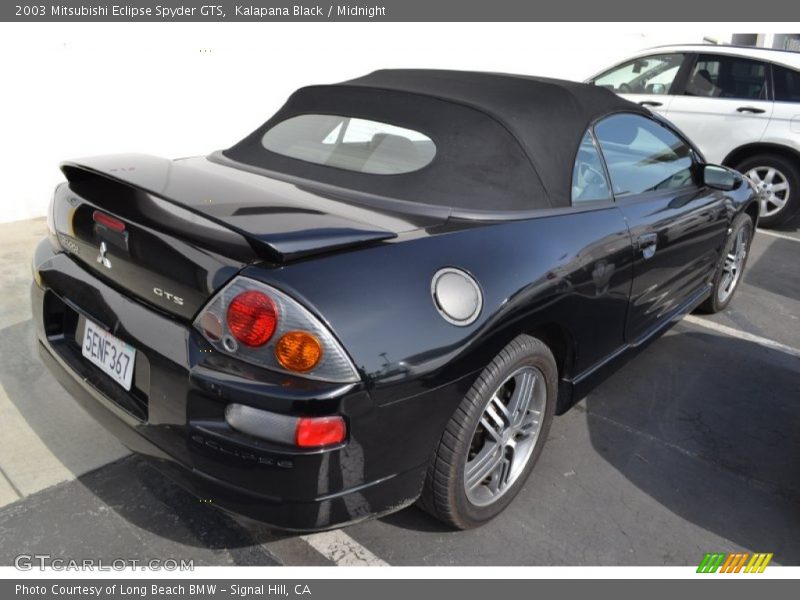 Kalapana Black / Midnight 2003 Mitsubishi Eclipse Spyder GTS