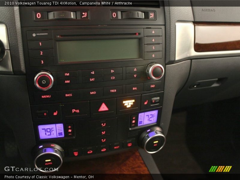 Campanella White / Anthracite 2010 Volkswagen Touareg TDI 4XMotion