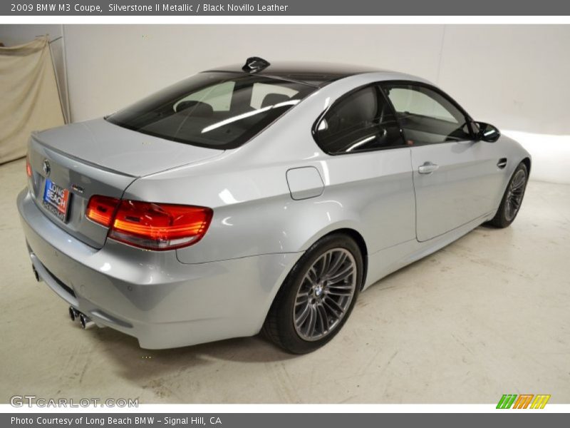 Silverstone II Metallic / Black Novillo Leather 2009 BMW M3 Coupe