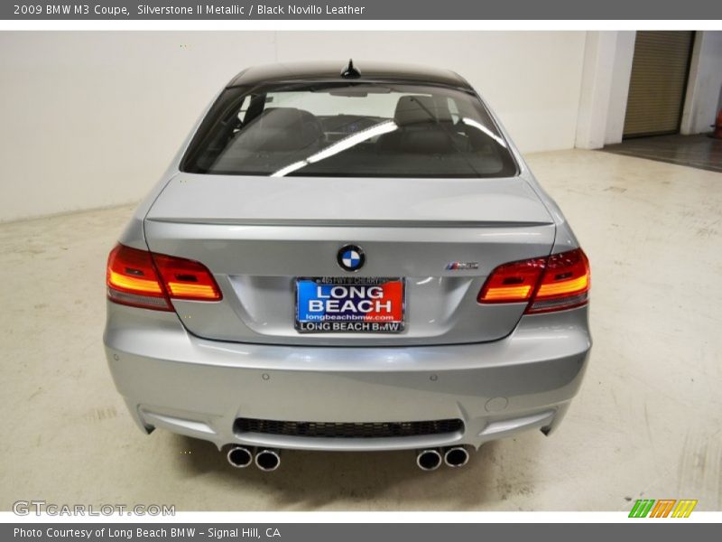 Silverstone II Metallic / Black Novillo Leather 2009 BMW M3 Coupe