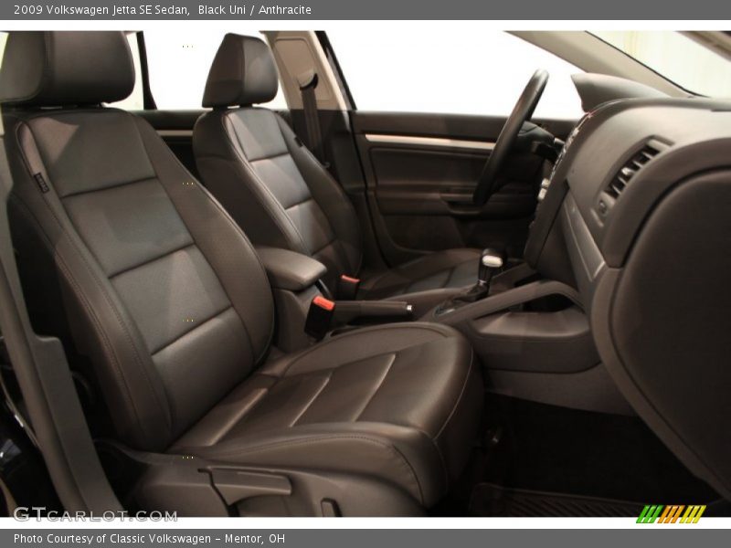 Black Uni / Anthracite 2009 Volkswagen Jetta SE Sedan