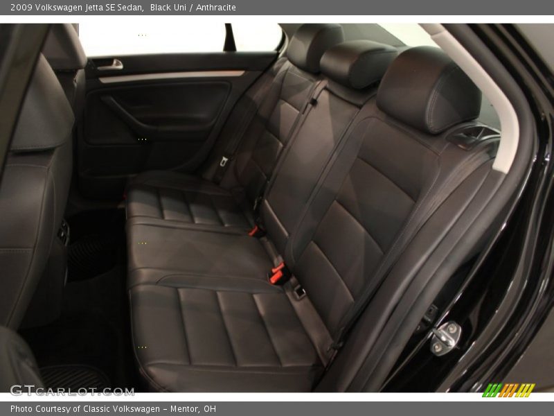Black Uni / Anthracite 2009 Volkswagen Jetta SE Sedan