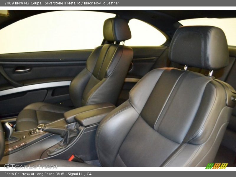 Silverstone II Metallic / Black Novillo Leather 2009 BMW M3 Coupe