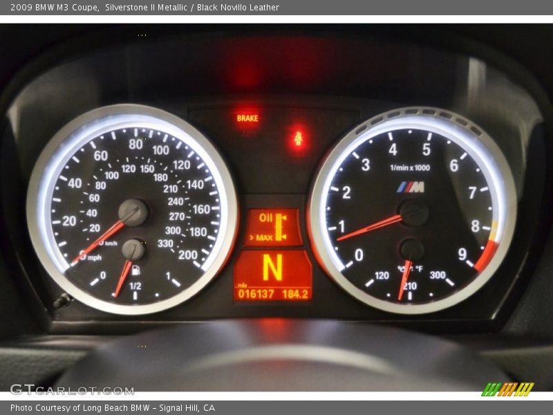  2009 M3 Coupe Coupe Gauges