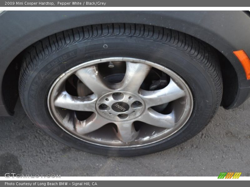 Pepper White / Black/Grey 2009 Mini Cooper Hardtop