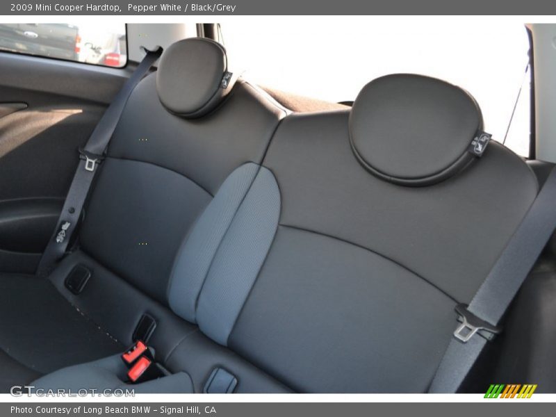 Pepper White / Black/Grey 2009 Mini Cooper Hardtop