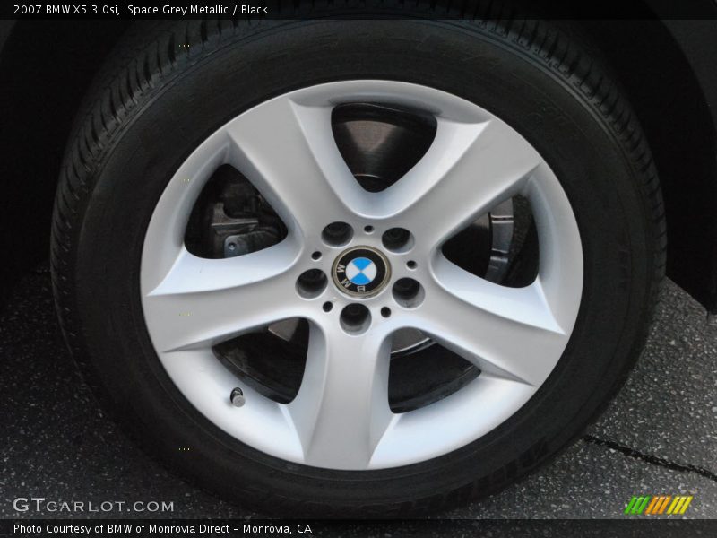 Space Grey Metallic / Black 2007 BMW X5 3.0si