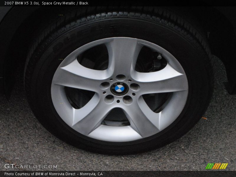Space Grey Metallic / Black 2007 BMW X5 3.0si