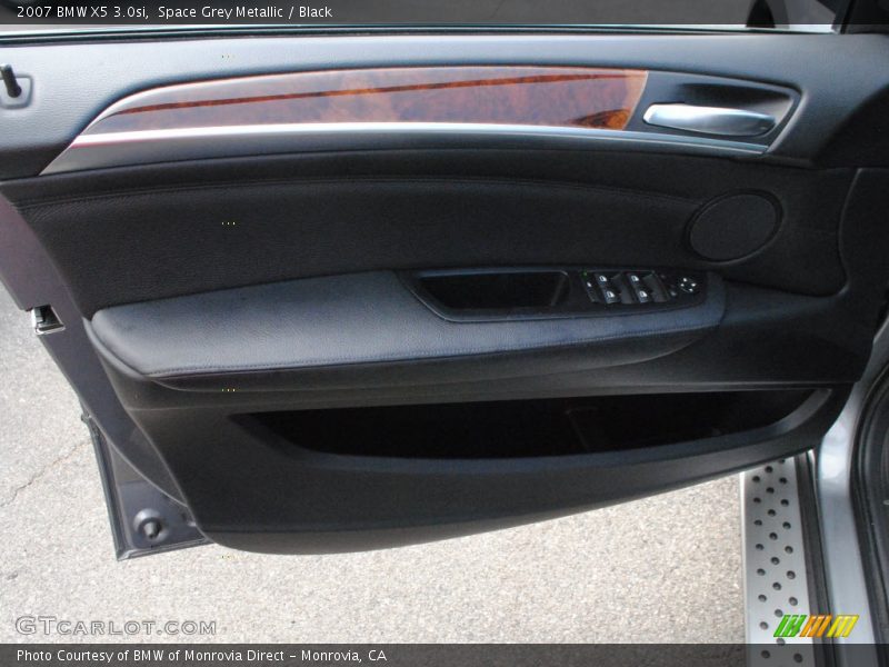 Space Grey Metallic / Black 2007 BMW X5 3.0si