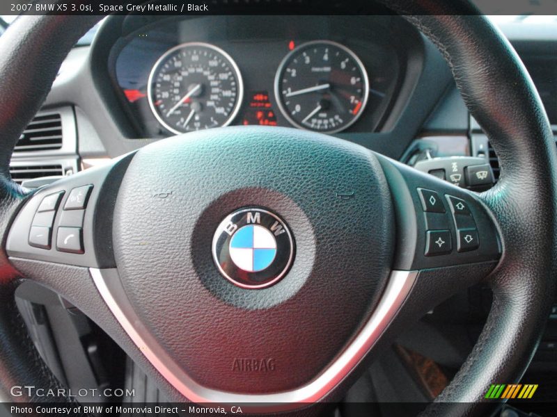 Space Grey Metallic / Black 2007 BMW X5 3.0si