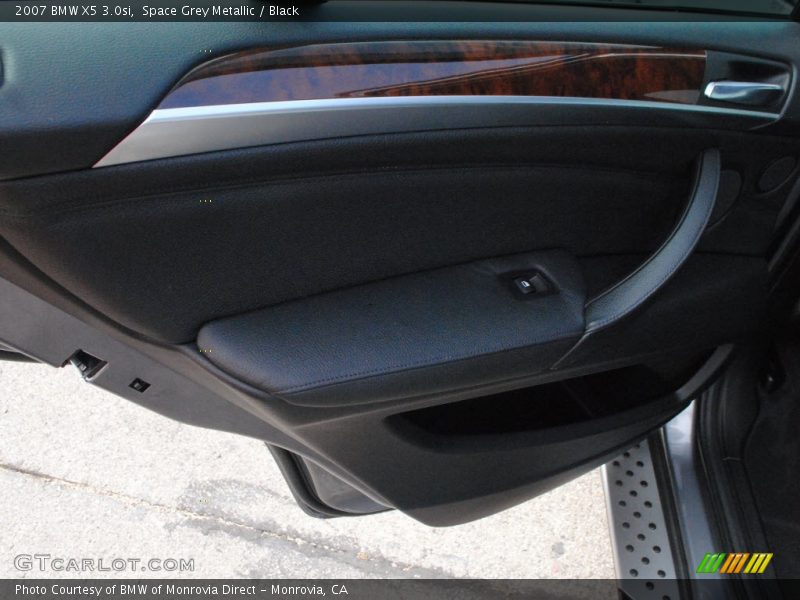 Space Grey Metallic / Black 2007 BMW X5 3.0si