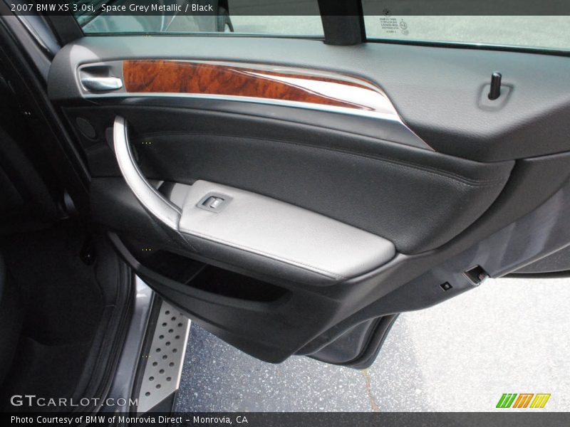 Space Grey Metallic / Black 2007 BMW X5 3.0si