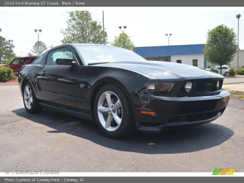 Black / Stone 2010 Ford Mustang GT Coupe