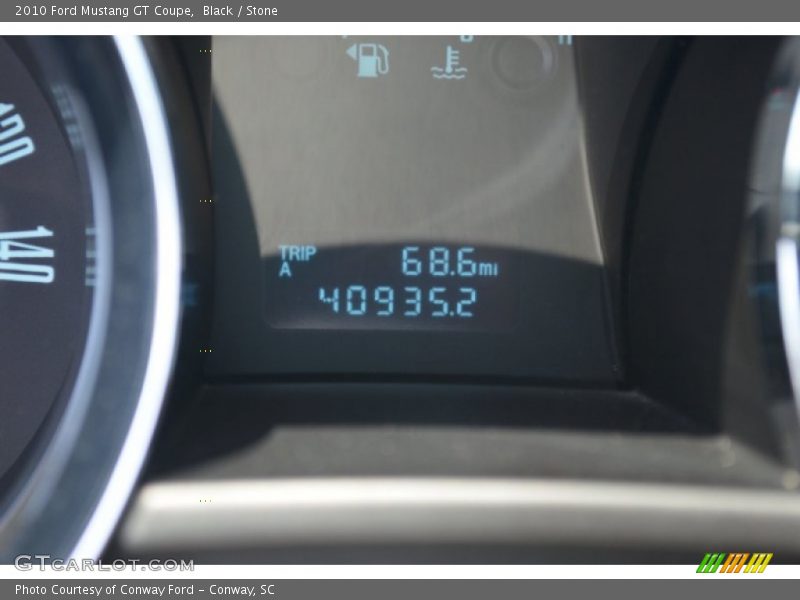 Black / Stone 2010 Ford Mustang GT Coupe