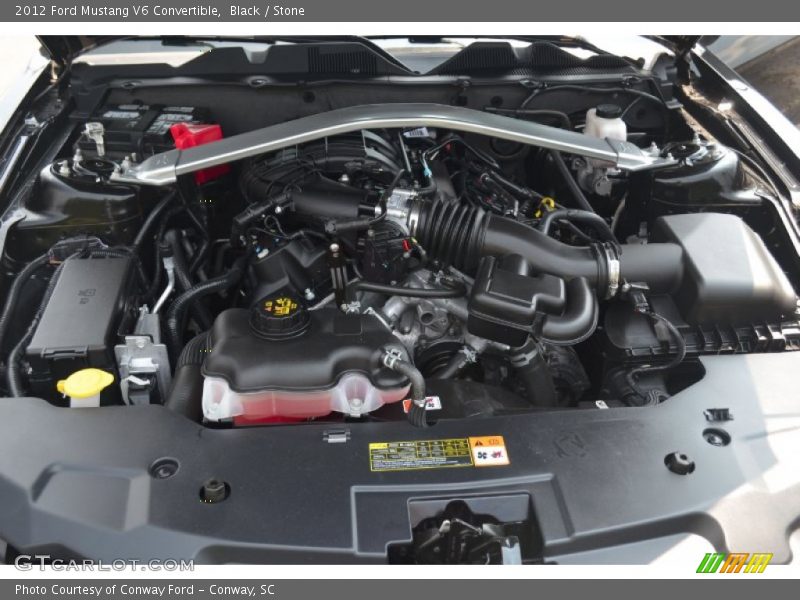  2012 Mustang V6 Convertible Engine - 3.7 Liter DOHC 24-Valve Ti-VCT V6