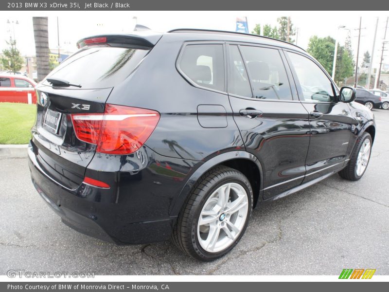 Jet Black / Black 2013 BMW X3 xDrive 35i