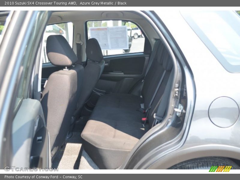 Azure Grey Metallic / Black 2010 Suzuki SX4 Crossover Touring AWD