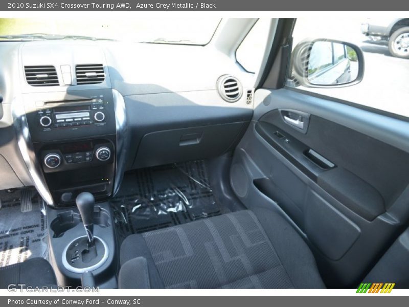 Azure Grey Metallic / Black 2010 Suzuki SX4 Crossover Touring AWD