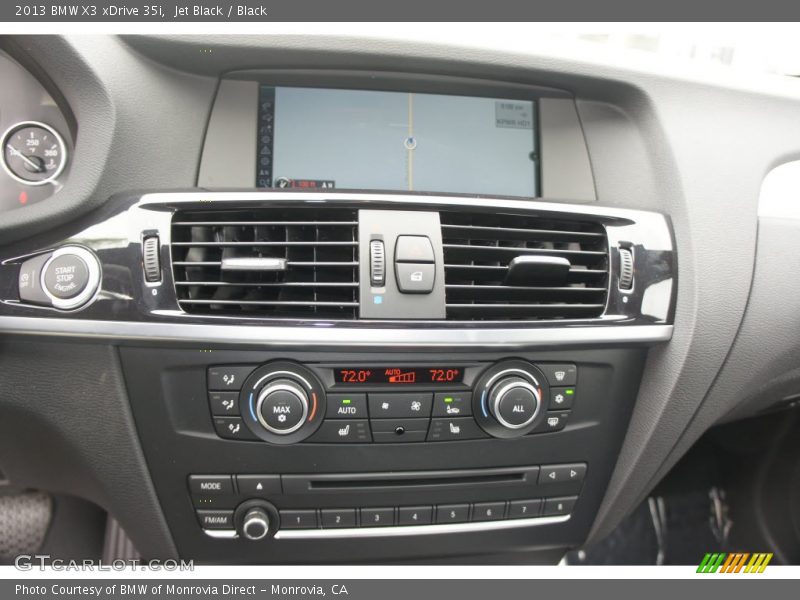 Controls of 2013 X3 xDrive 35i