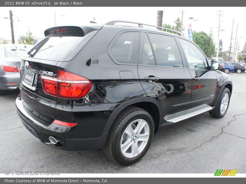 Jet Black / Black 2012 BMW X5 xDrive35d