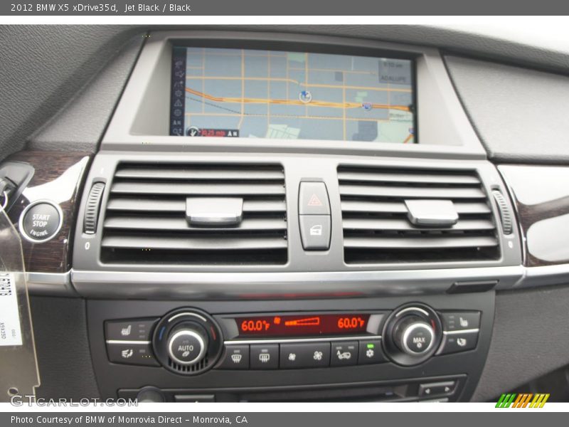 Jet Black / Black 2012 BMW X5 xDrive35d
