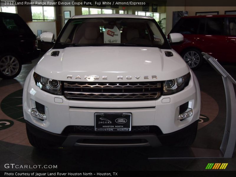 Fuji White / Almond/Espresso 2012 Land Rover Range Rover Evoque Coupe Pure