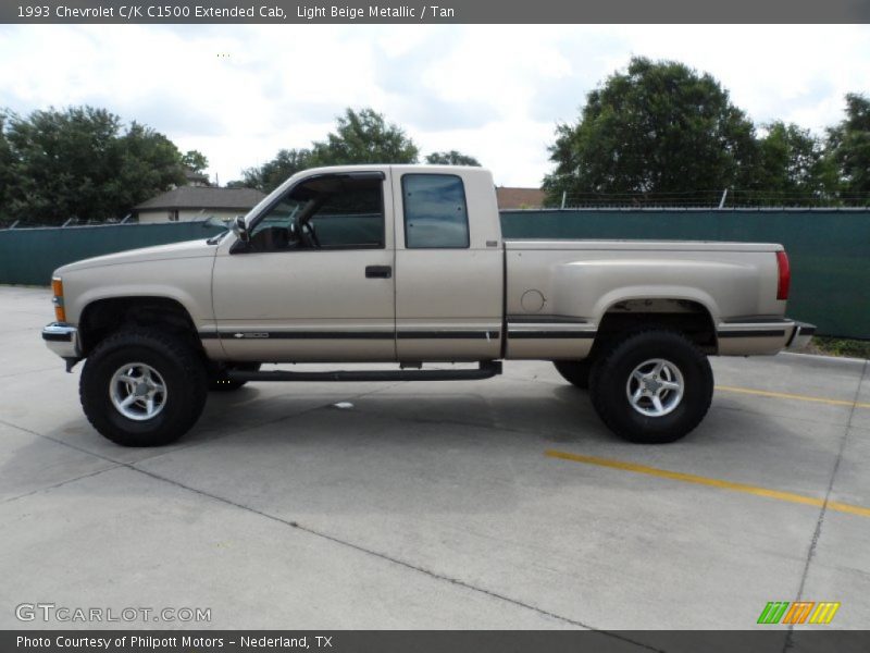 Light Beige Metallic / Tan 1993 Chevrolet C/K C1500 Extended Cab