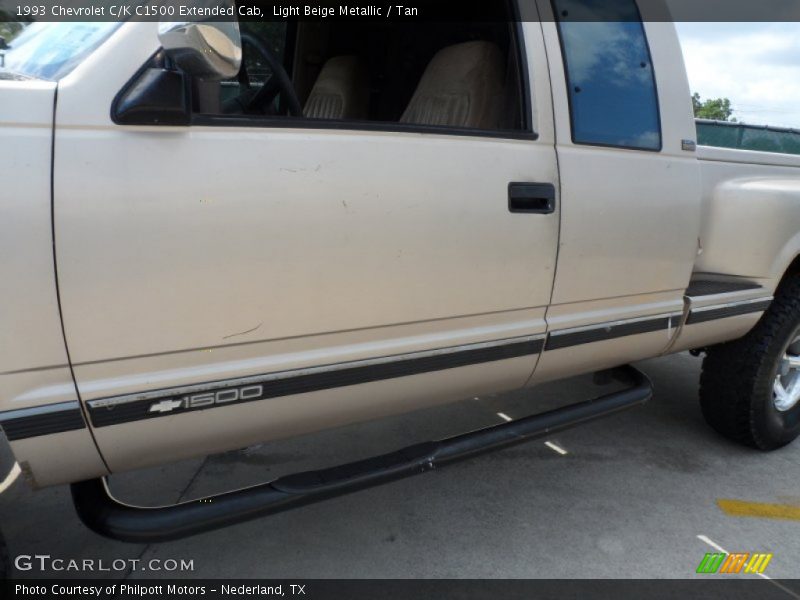 Light Beige Metallic / Tan 1993 Chevrolet C/K C1500 Extended Cab